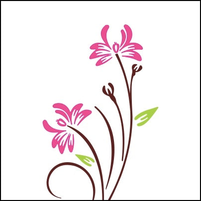 0412-Plant With Flowers Graphics