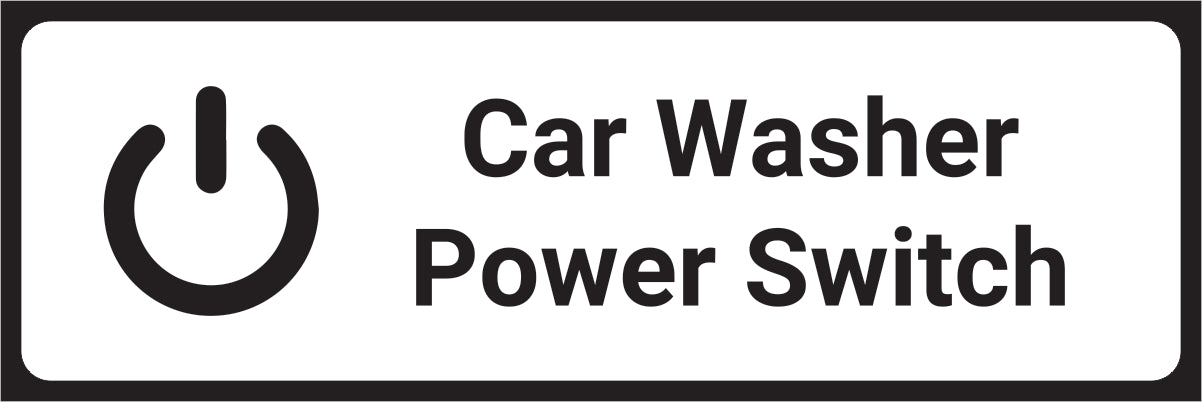 Car Washer Power Switch