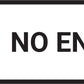 No Entry