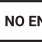 No Entry 1