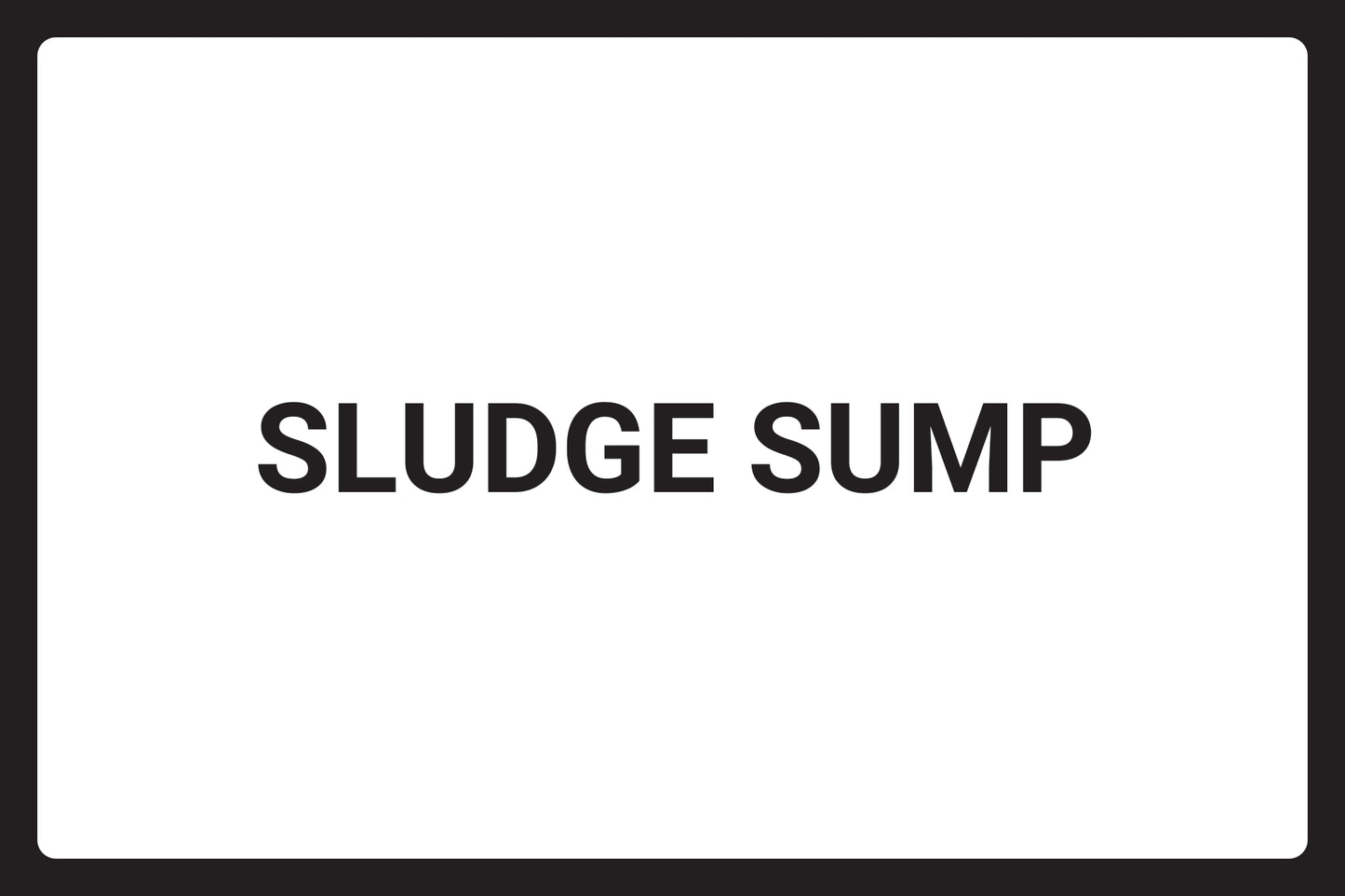 Sludge Sump