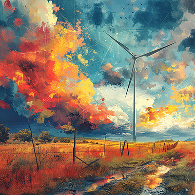 Vibrant Wind: A Landscape in Transition