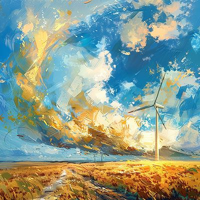 Sunlit Wind Farm