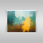 "2D Artistry: Abstract Painting on Canvas, a Vibrant Contemporary Creation."