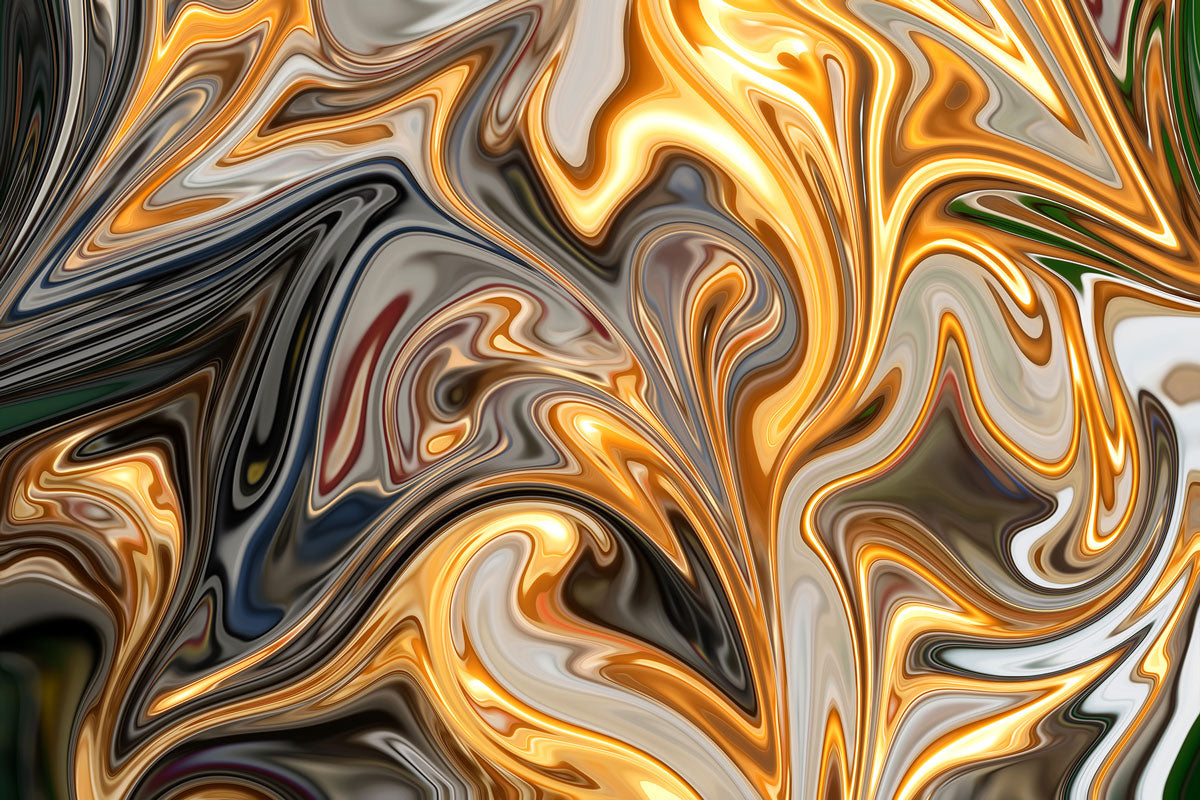 "Liquify Abstract Pattern: A Digital Artwork in Vibrant Colors and Flowing Form."