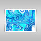 "Liquify Abstract: A Marbled and Mesmerizing Painted Texture Background."