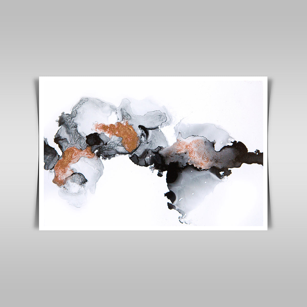 "Abstract Ink and Acrylic: Liquid Luxury Marble Texture for Trendy Design."