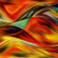 "Wavy Forms in Abstract Modern Art: A Captivating Background."