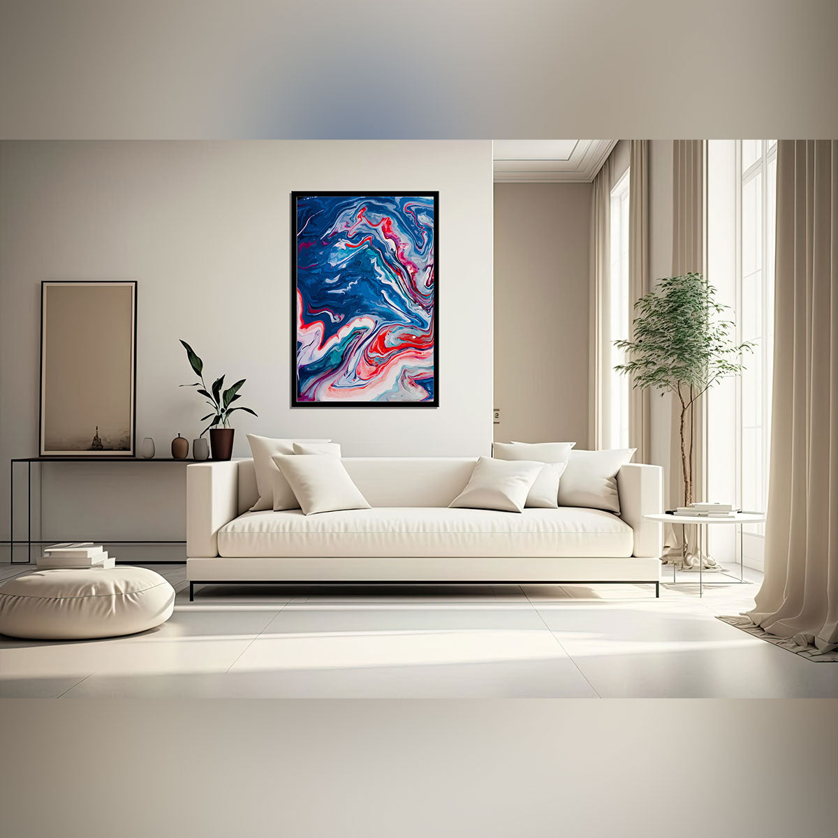 "Abstract Marble Effect: Versatile Modern Art for Design and More."