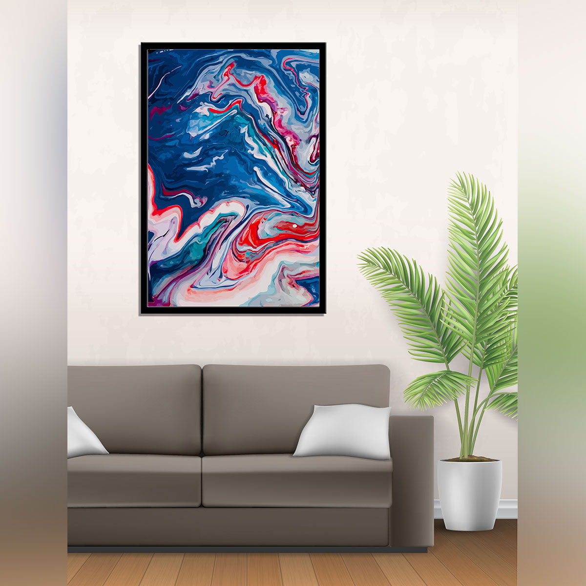 "Abstract Marble Effect: Versatile Modern Art for Design and More."