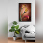 Vibrant Tulip Dreams: Abstract Floral Fusion in Bold Colors