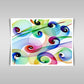 "Abstract Colorful Pattern Art: A Captivating Graphic Background."