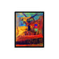 "Captivating Original Abstract Canvas Painting: A Visual Delight."