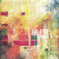 "Abstract Color Grunge Composition: A Fusion of Vibrant Elements."