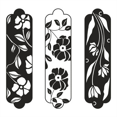 Floral Triptych Panels