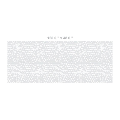 Abstract Maze Pattern on Grey Background