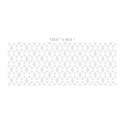 Repetitive Triangular Patterned Panel