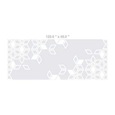 Hexagonal and Diamond Patterned Panel