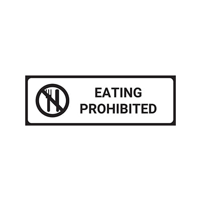 Eating Prohibited