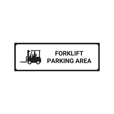 Forklift Parking Area