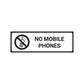 No Mobile Phones