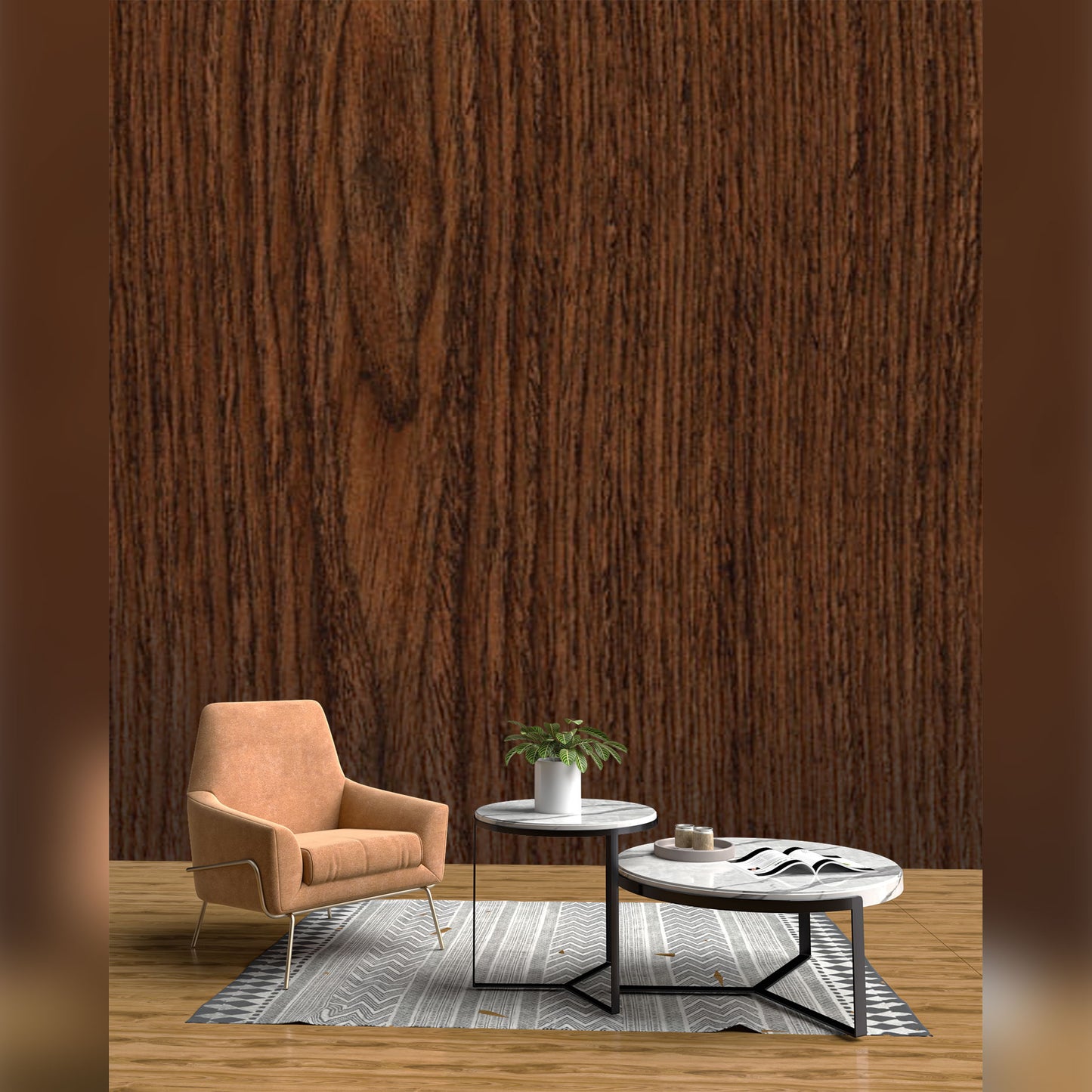 Rich Oak Wood Grain