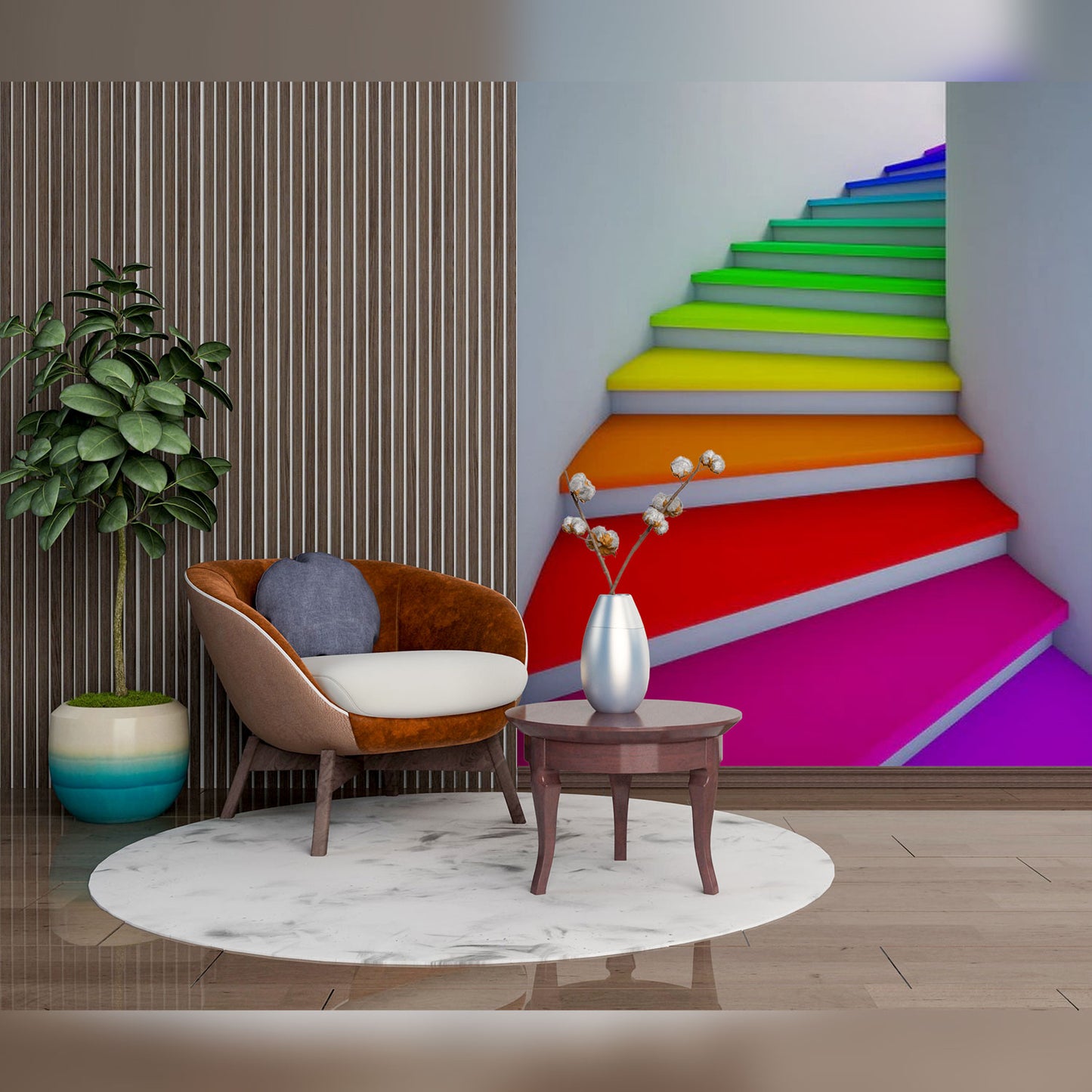 Rainbow Staircase