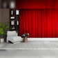 Red Velvet Theater Curtain