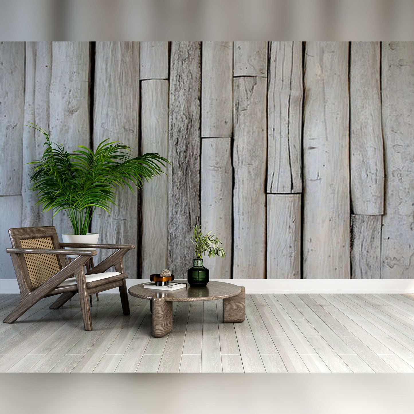 Rustic Weathered Wood Panels