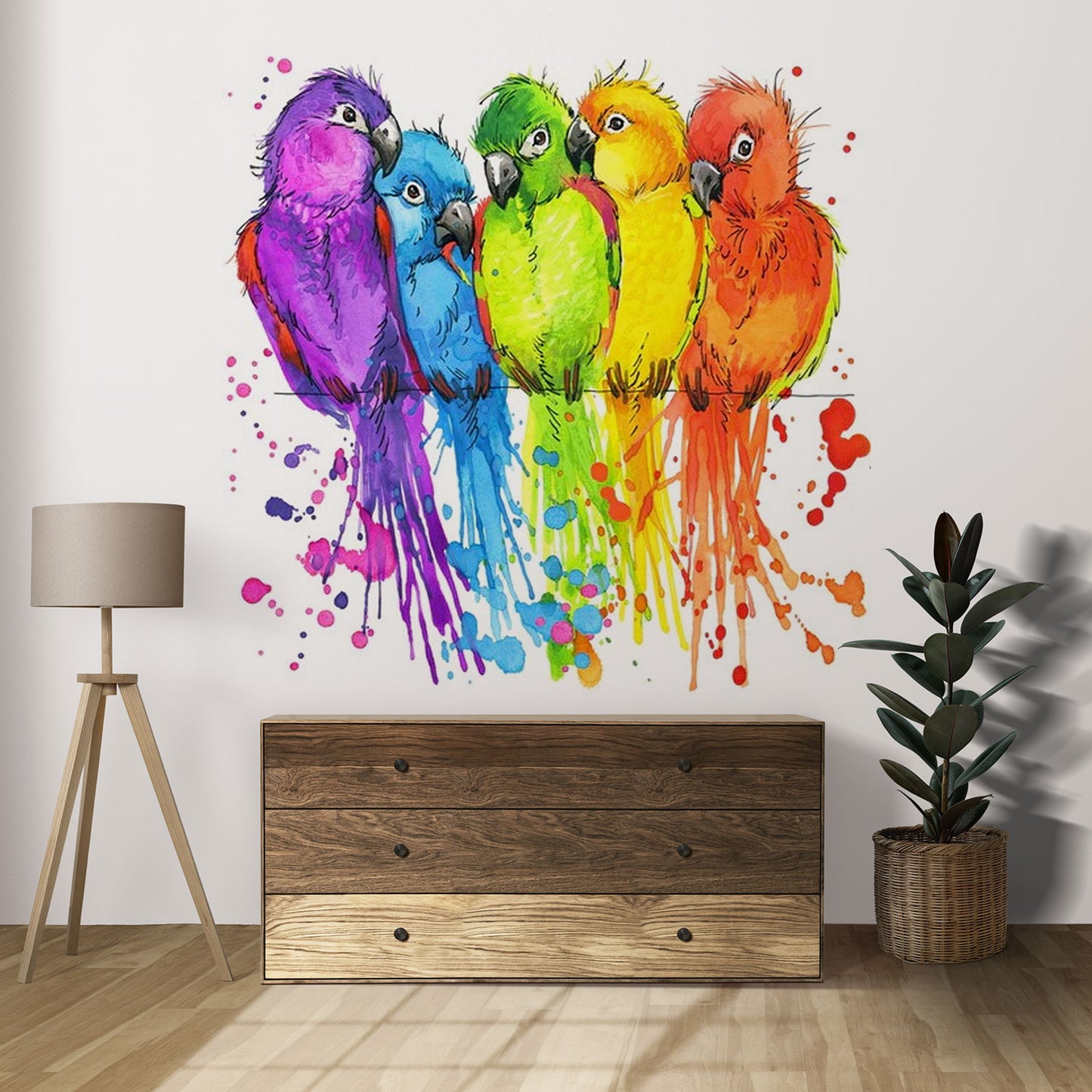 Rainbow Parrots