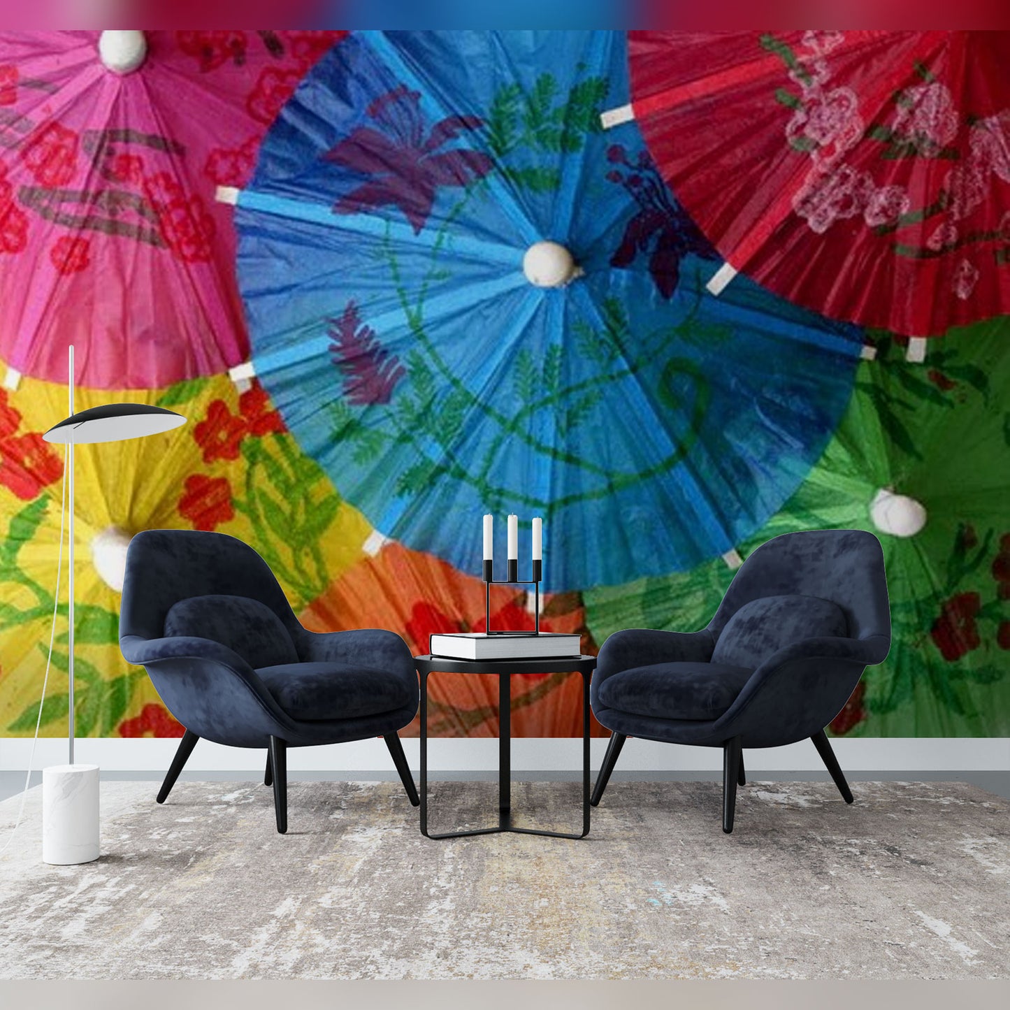 Colorful Cocktail Umbrellas