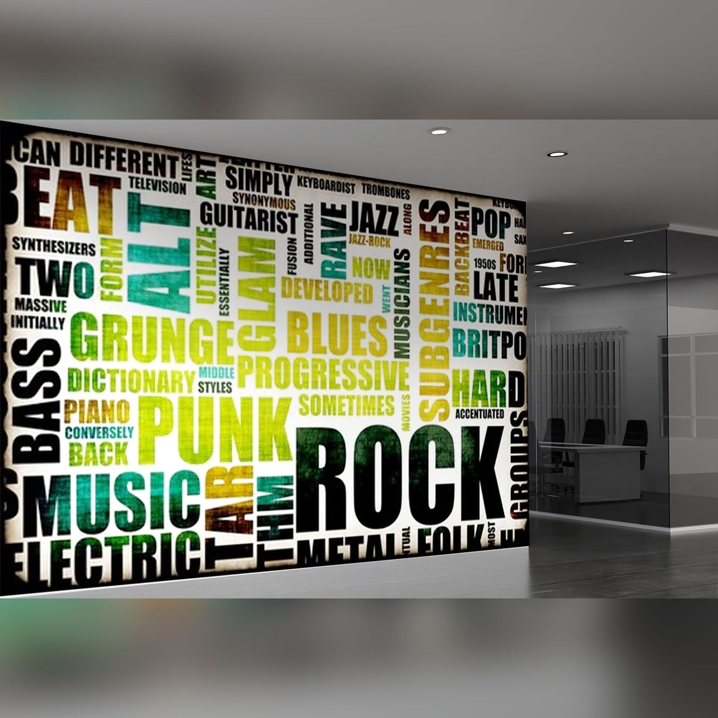 Rock Music Collage