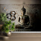 Bronze Buddha Statue in Meditation Pose