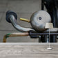 Close-Up of Rusty Bicycle Bell and Handlebar