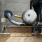 Close-Up of Rusty Bicycle Bell and Handlebar