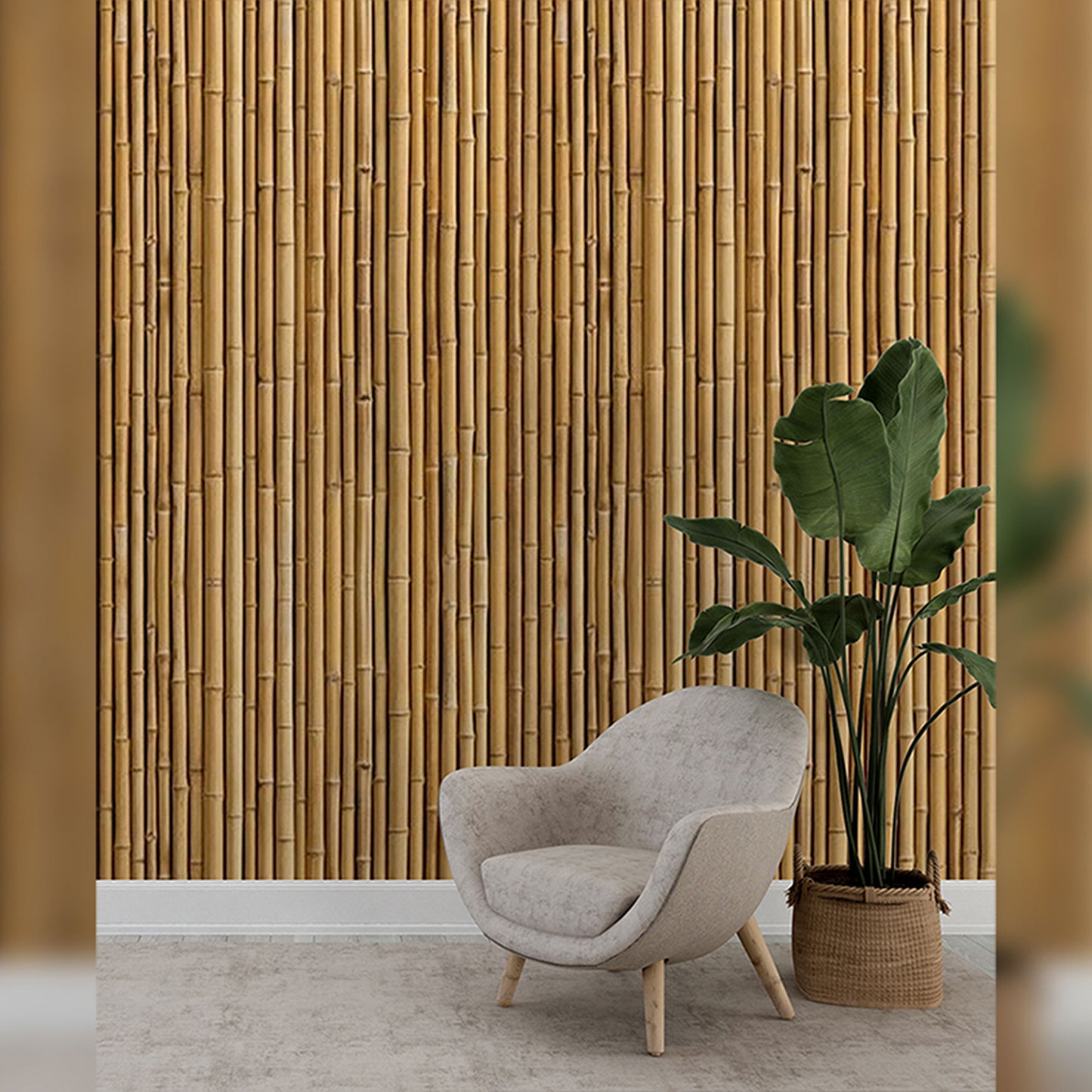 Bamboo Texture Pattern