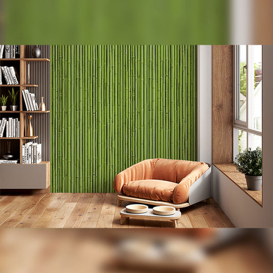 Green Bamboo Texture Pattern