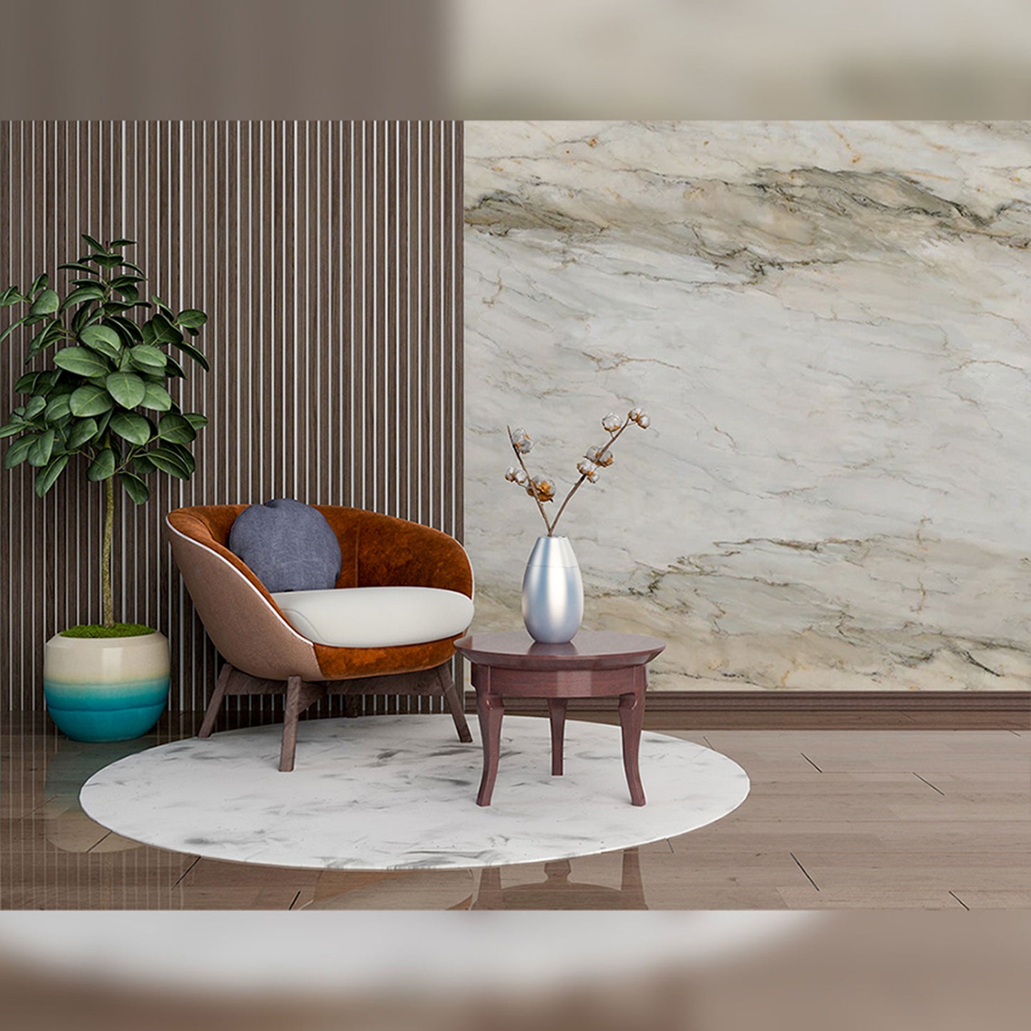 Elegant Marble Texture: Natural Stone Pattern