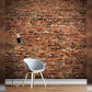 Aged Red Brick Wall Texture