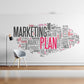 Marketing Plan Word Cloud Concept