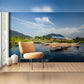 Tranquil Waterside Retreat Mural