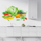 Fresh Harvest Kitchen Mural