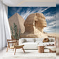 Timeless Sphinx and Pyramids Mural