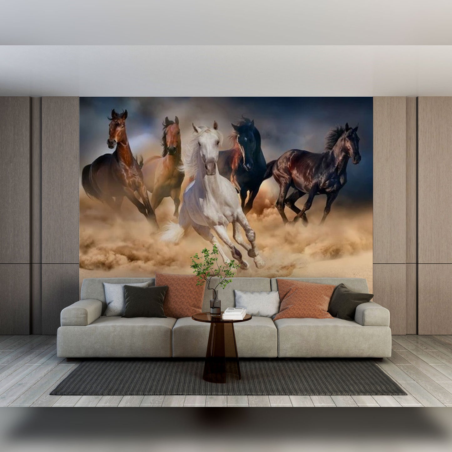 Galloping Freedom Horse Mural