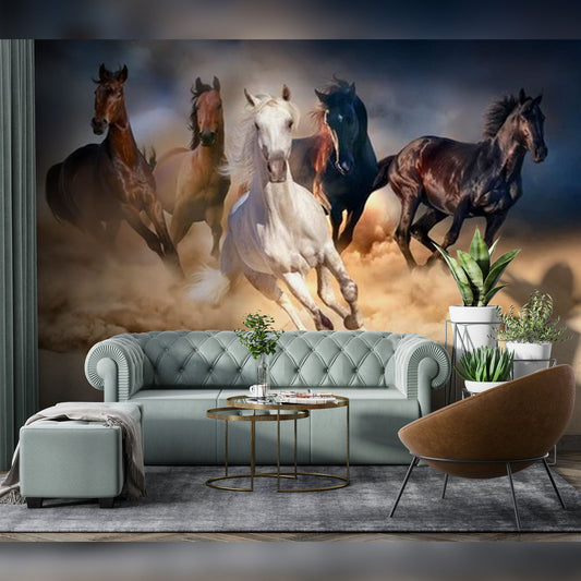 Galloping Freedom Horse Mural