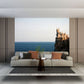 Cliffside Castle Overlooking the Sea: A Dramatic Coastal View