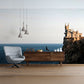 Cliffside Castle Overlooking the Sea: A Dramatic Coastal View