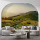 Tranquil Mountain Meadow: Nature-Inspired Living Room Design