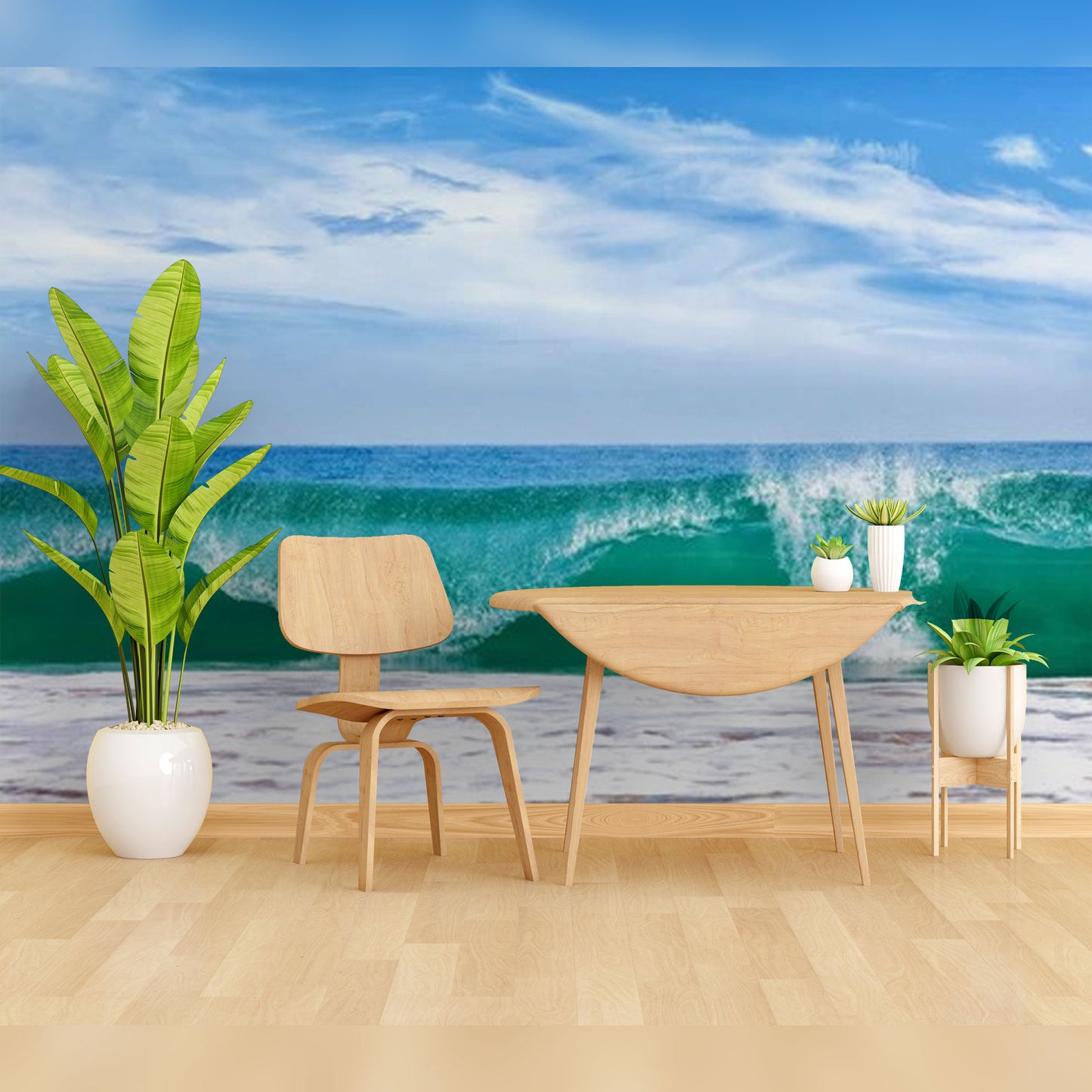 Ocean Breeze: A Fresh and Tranquil Coastal Workspace