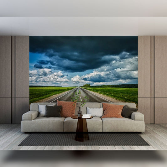 Endless Road: A Journey-Inspired Living Room Design